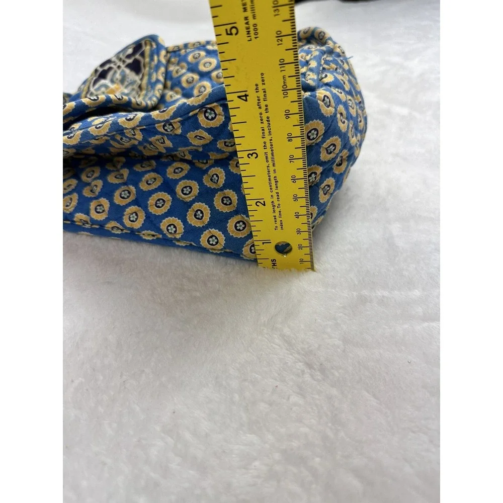Vera Bradley Out to Lunch Bag Hook Loop Closure‎ Plastic Lined Riviera Blue